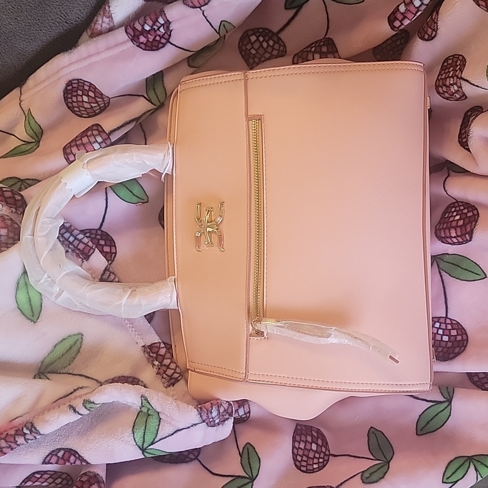 NWT satchel in Pink Salt